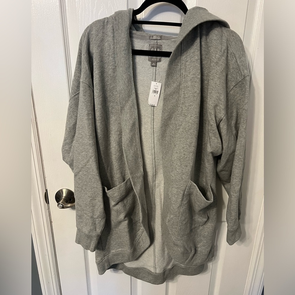 GAP Hooded Sweatshirt Cardigan
